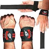 Seriamente hecho para los levantadores serios - Puedes levantar hasta 300 kilogramos con nuestras correas y no tener miedo de desgarrarte. Hicimos estas correas de elevación extraordinariamente fuertes e indestructibles y agregamos un bolso gratuito y fácil de limpiar que lleva vinilo con una cremallera para el almacenaje conveniente. Las correas de agarre funcionan mejor cuando se acolchan con neopreno. Golpee fácilmente el peso muerto, dominadas, ejercicios de tirar abajo