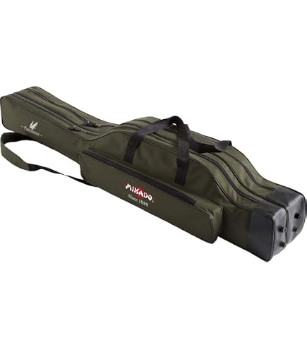Tube Transport Canne à Pêche Mikado - 129-234cm, ABS Résistant