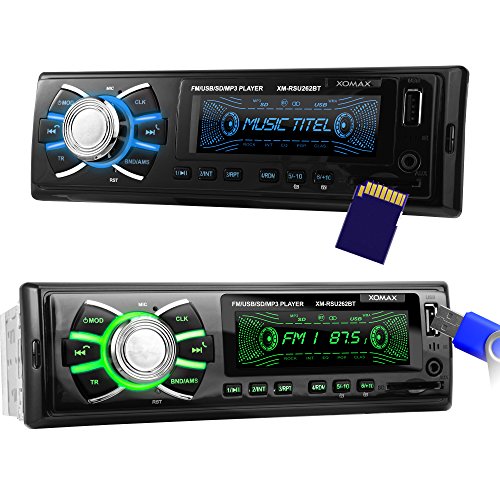 Xomax Xm Rsu262bt Car Stereo Without Cd Player Bluetooth Hands