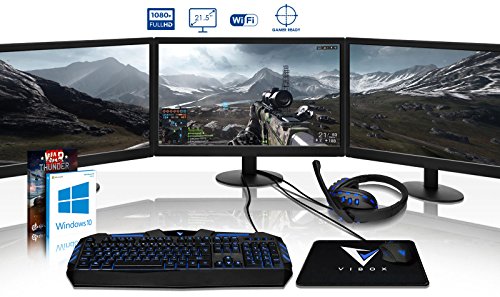 VIBOX Killstreak GLR760-426 Gaming PC Ordenador de sobremesa con Cup n de Juego Win 10 3X Triple 22 HD Monitor 4 0GHz Threadripper 8-Core GeForce GTX 1060 32GB DDR4 RAM 1TB HDD-SSD reviews VIBOX Killstreak GLR760-426 Gaming PC Ordenador de sobremesa con Cup n de Juego Win 10 3X Triple 22 HD Monitor 4 0GHz Threadripper 8-Core GeForce GTX 1060 32GB DDR4 RAM 1TB HDD-SSD