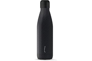 The Steel Bottle - Bottiglia termica in Acciaio Inox, Isolamento sottovuoto a doppia parete, Capacità 500 ml, Chiusura Ermetica, borraccia portatile