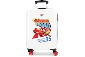 Disney Cars Good Mood Kabinenkoffer Mehrfarbig 34x55x20 cms Hartschalen ABS Kombinationsschloss 32L 2,5Kgs 4 Doppelräder Handgepäck