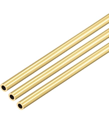 Nahtloser Rundschlauch 2-10mm 8er-Set Messing-Rohre 2–10 Mm , 0,5 Mm Wandstärke, 300 Mm Lang – Nahtlos, Korrosionsbeständig – Für DIY, Modelle & Kunst Nahtloser Rundschlauch 2-10mm 8er-Set Messing-Rohre 2–10 Mm , 0,5 Mm Wandstärke, 300 Mm Lang – Nahtlos, Korrosionsbeständig – Für DIY, Modelle & Kunst