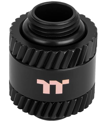 Thermaltake Pacific SF Adattatore 90° Nero Opaco - Raccordi Per Impianti Liquidi Fai Da Te - Foto 5