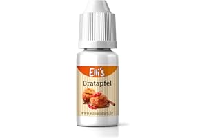 ‎ELLI´S Ellis Aromen Bratapfel NATURIDENTISCHES Lebensmittelaroma | Für Speisen & Getränke | 10 ml