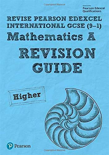 Revise Pearson Edexcel International GCSE 91 Mathematics A