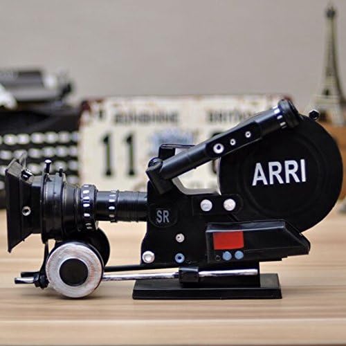 Decoresd Projector Camera Retro Camera Model Of Iron Wedding Photography Props Of Home Furnishing Display Window Decoration