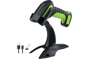 Tera Pro 8100 Skaner Kodów Kreskowych, Czarny/Zielony, 23.2 x 13.9 x 9.8 cm