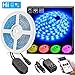 Produktbild DOOK LED Streifen 5M 150 LED Stripes LED Bänder WiFi steuerbar via App LED Strip RGB 5050SMD 300 Led Band IP65 Lichtband mit Fernbedienung kompatibel mit Google Home, Amazon Alexa, Echo, IFTTT