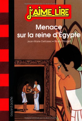 couverture de : Menace sur la reine d'Egypt&eacute;