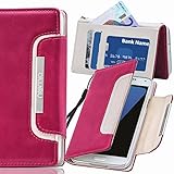 HERVORRAGENDER SCHUTZ - Die numia Book-Case Handy Tasche bietet ausgezeichneten 360 Grad Rund-Um-Schutz. Die Vorder- und Rückseite sind vollständig abgedeckt, um Ihr Handy vor Staub und Kratzern zu Schützen