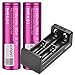 Produktbild 2x EFEST IMR18650 2100mAh 30A,Li-Ion Akku Typ 18650, 3,7 Volt inkl Ladegerät XTAR MC2