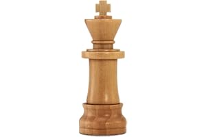 Ulticool - Pieza de Ajedrez Rey 8 GB - Chess King - Memoria Almacenamiento de Datos – Dia del Padre - para Papá/Hombre/Él - USB Flash Pen Drive Memory Stick - Madera Marrón