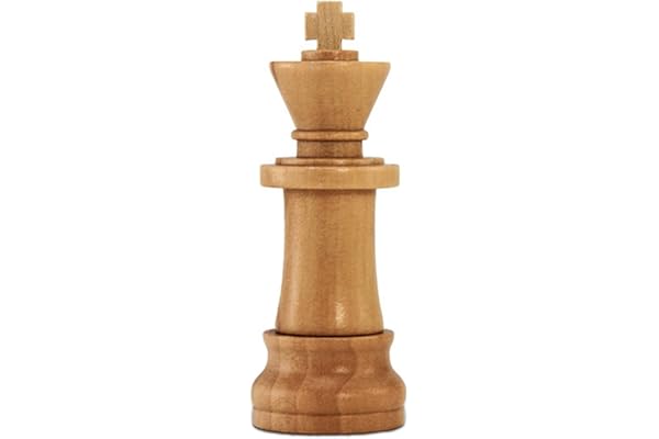 Ulticool - Pieza de Ajedrez Rey 8 GB - Chess King - Memoria Almacenamiento de Datos – Dia del Padre - para Papá/Hombre/Él - USB Flash Pen Drive Memory Stick - Madera Marrón
