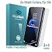 Produktbild Klearlook Schutzfolie kompatibel GalaxyS9,Matt, Hülle Freundlich, kein Glas, Blasenfrei Kinderleicht Anbringen, Anti Fingerabdrück und Reflex, 2X Case Friendly Display Folien, 1x Rückseite Kohlefaser