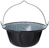 Best Gulaschkessel, 10 Liter, Schwarz