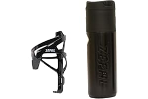 ZEFAL Kit Z Box L et Pulse A2 Noir - Bidon Porte-Outils Vélo et Porte Bidon - Etanche et Durable - Noir, Universel