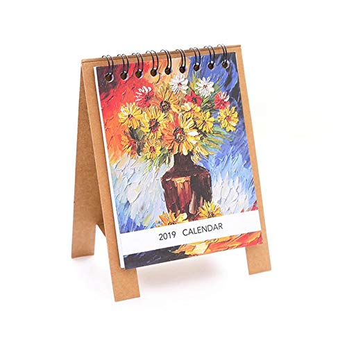 Download Calendrier de bureau, 2019 Home Planner Calendrier pour Home Office Table Planning hebdomadaire 12.5 * 9.5 cm b