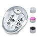 Hangsun Foot Spa and Massager with Heater FM600 LED Pedicure Foot Bath with Infrared Heat and Magnetic Therapy for Foot Care