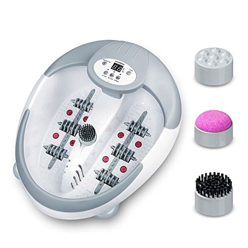 Hangsun Foot Spa and Massager with Heater FM600 LED Pedicure Foot Bath with Infrared Heat and Magnetic Therapy for Foot Care