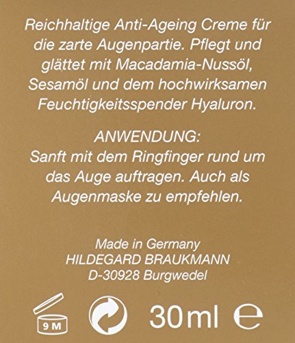 Hildegard Braukmann Exquisit femme/women, Augen Creme, 1er Pack (1 x 30 ml) - 7