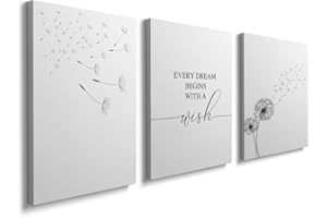 prinfantasy Minimalist Wall Art Inspirational Quotes - Aesthetic Canvas Prints Modern Artwork for Gifts YH076