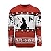 Price comparison product image Official Star Wars Kylo Ren Christmas Jumper/Ugly Sweater - UK M/US S
