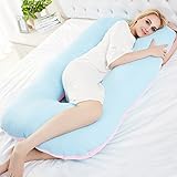 O&N Schwangere Kissen Schwangerschaft Kissen Seitenschläferkissen Multifunktionale Schwangere Frauen Kissen 150*85cm - 3