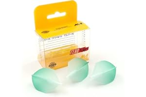 CUESOUL TERO AK4 Plumas de Dardos Varias Formas degradados, Juego de 3 Piezas