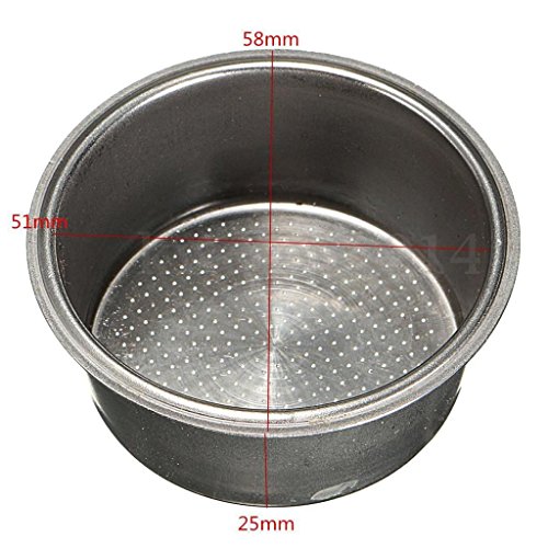 Gazechimp Nicht Unter Druck Stehenden Kaffeefilter Kaffee Filter korb Für Breville Delonghi Krups - 6