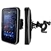 Produktbild Fahrradhalterung / Motorrad-Halterung mit Schutz-Tasche für (Smart Phones) Smartphone, Navigator, Handy, uvm. - Display-Diagonale Universal: bis 5,5" passend zu Apple iPhone, Samsung Galaxy uvm. Schutzhülle Spritzwasser geschützt! Neu: Mit Sicherungsriemen!