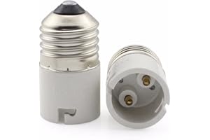 Kasstino E27 to B22 Screw LED Saving Energy Lamp Light Bulb Base Socket Converter Adapter