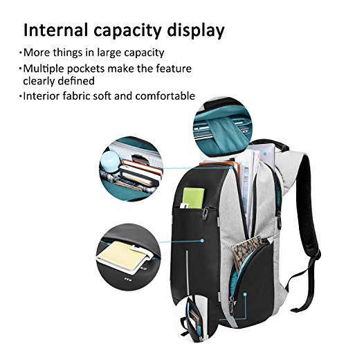 FANDARE Neu Rucksack 12-15 6 Zoll Laptoprucks  cke Gesch  ft Notebook Herren Damen Fahrradrucks  cke Trekkingrucks  cke Wanderrucks  cke Schulrucksack