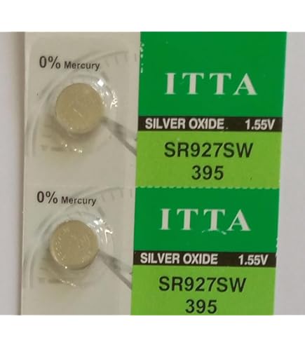 Seizaiken Wrist Watch Batteries SR927SW 395 1.55V Silver