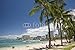 Produktbild Poster-Bild 50 x 30 cm: "Waikiki beach panorama", Bild auf Poster