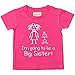 I'm Going To Be a Big Sister Pink Tshirt Baby Toddler Kids Available in Sizes 0-6 Months to 14-15 Years New Baby Sister Gift