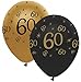 Produktbild 50 Luftballons 60. Geburtstag Black and Gold