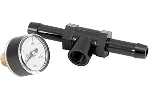Spectre Performance 59013 Fuel Pressure Gauge with Fitting