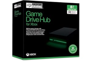 ‎SEAGATE Seagate Game Drive Hub Xbox 8TB externe Festplatte, 3.5 Zoll, USB 3.0, Xbox,schwarz, inkl. 2 Jahre Rescue Service, Modellnr.: STKW8000400
