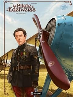 jaquette livre Le pilote à l'edelweiss, tome 2 : Sidonie