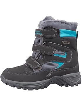 Mountain Warehouse Chill schneedichte Stiefel für Kinder haltbares Klettband Velcro Wandern Outdoor Jungen Mädchen