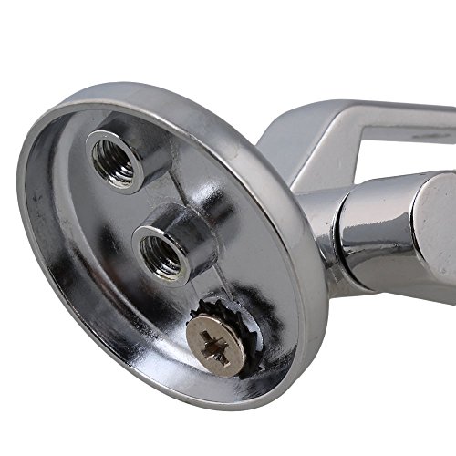 BQLZR Gängig Paar Silber WC-Sitz Scharnier Toilette Befestigungen für Ersatzteil DIY Reparatur - 4