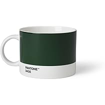 Tazza Pantone In Porcellana - Verde Green 15-0343 - Foto 5