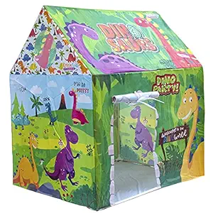 Play Tents House for Kids Boys and Girls 3 Years to 12 Years Big Size 72 x 95 x 105 cm (Dinosaur Play Tent House)