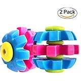 wangstar® Pet Hunde-Kauspielzeug, drei Schicht Pet Zahn Reinigung Kauen Ball Spielzeug, Rotary Gear Molar Spielen Rubber Ball Toy