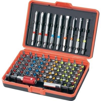 Preisvergleich Produktbild Toolcraft 71TLG. BIT-SET FARBCODIERT
