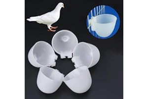 Ogquaton 5 STÜCKE Papagei Vogel Hamster Runden Boden Futternapf Hängen Trinken Lebensmittel Tasse Werkzeuge Premium Qualität