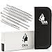 Ora Natural - 6 Surgical Extractor Facial Tool with Tweezers Included - Remove Blackheads, Whiteheads, Comedones, Acne or any Facial Impurities