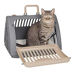 SportPet Designs Travel Cat Carrier Front Door Plastic Collapsible