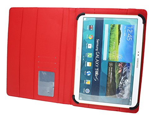 Emartbuy® Vodafone Tab Prime 7 4G 10.1 Zoll Tablet PC Universalbereich ( 10 – 11 Zoll ) Multifarbig Elefanten Multi Angle Exekutiv Folio Mappen Kasten Abdeckung mit Kartensteckplätze + Eingabestift - 4